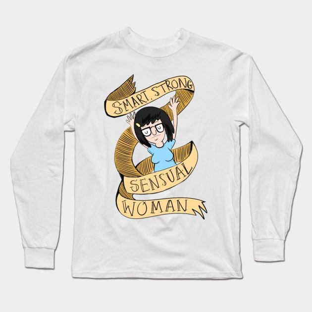 Tina Long Sleeve T-Shirt by cptpuggles